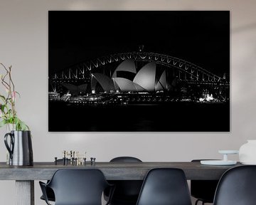 Sydney Noir et Blanc sur Mike van den Brink