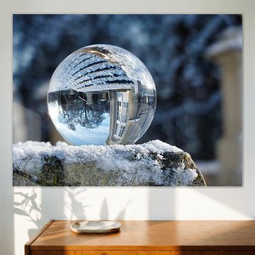 Entrance to the castle Richmond in Braunschweig