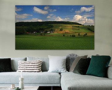 Landschaft Limburg von MSP Canvas