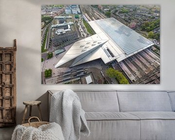 La gare centrale futuriste de Rotterdam