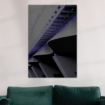Abstracte brug von Ronald De Neve