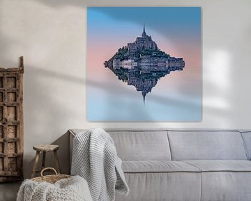 Mont Saint Michel van Rene Ladenius Digital Art