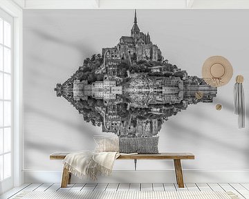 Le Mont Saint Michel by Rene Ladenius Digital Art