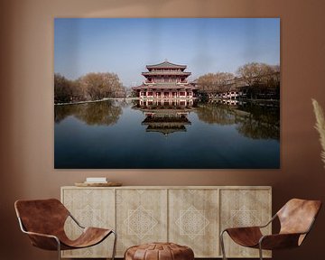 Traditioneller chinesischer Tempel in Xi'an