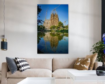 Sagrada Familia - Barcelona van Gerard Van Delft