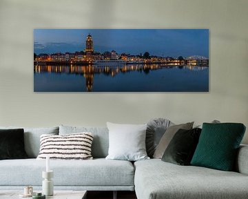 panorama Skyline Deventer by Han Kedde