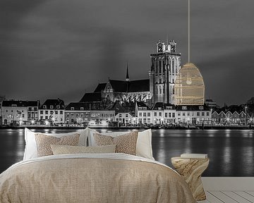 Grote Kerk of Dordrecht in black and white - 2 by Tux Photography