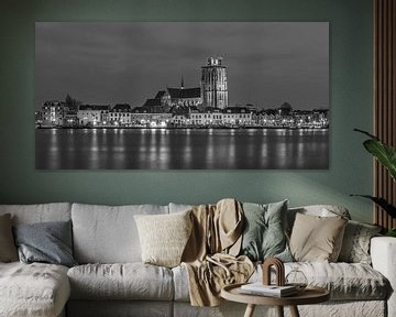 Grote Kerk in Dordrecht in zwart-wit - 2  van Tux Photography