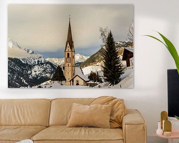 Winter in Oostenrijk van Bert Heuvels