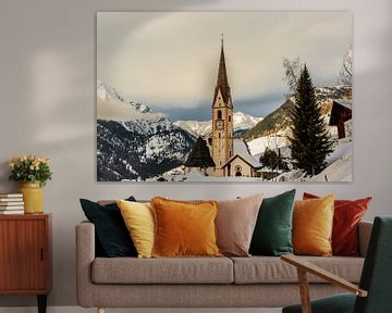 Winter in Oostenrijk van Bert Heuvels