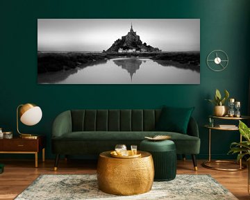 Mont Saint-Michel panorama by Niels Devisscher