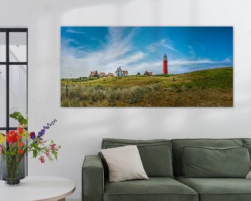 Leuchtturm Eierland Texel bei Tag  von Texel360Fotografie Richard Heerschap