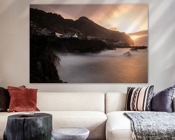 Sunset Porto Moniz von Jens de Vries