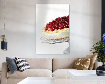 Pastry with cherries by Barbara Brolsma
