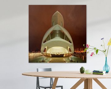 Architektur von Santiago Calatrava in Valencia