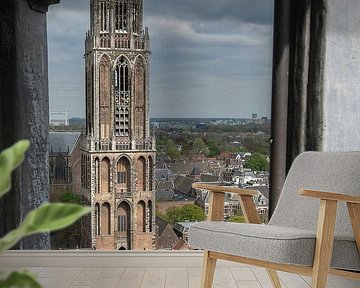 Uniek standpunt op de Domtoren in Utrecht van De Utrechtse Internet Courant (DUIC)