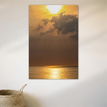 Windmolens bij zonsondergang 6