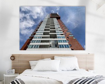 Montevideo toren in Rotterdam van Mark De Rooij
