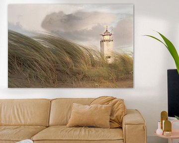 Lighthouse of Noordwijk by Jolanda van Straaten