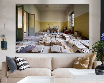 Abandoned File Room. by Roman Robroek