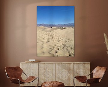 Zand duinen, Death Valley, CA, USA