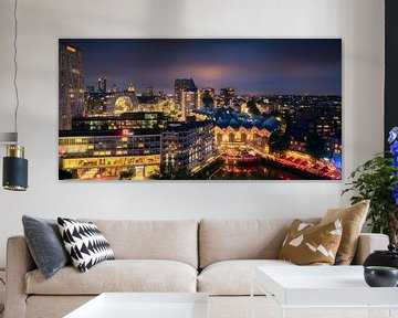 Rotterdam Icons Panorama by Vincent Fennis