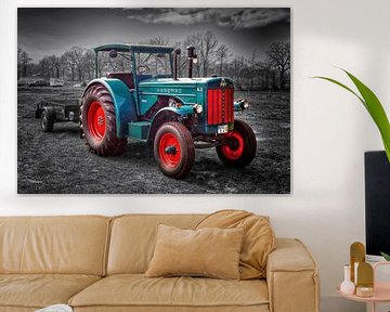 Tractor Hanomag sur Peter Roder