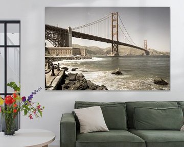 Golden Gate Bridge, San Francisco van Inge van den Brande