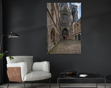 View of the Notre Dame in Rouen. sur Peter Bartelings