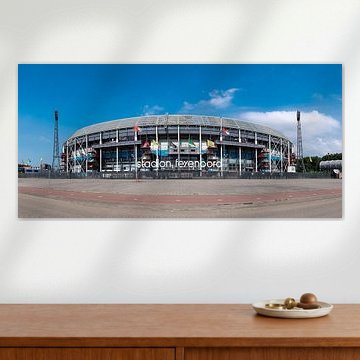 Feijenoord stadion ' de Kuip ' kleur