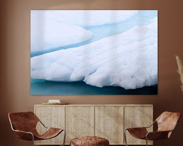 Ice floe on Antarctica by Domicile Media