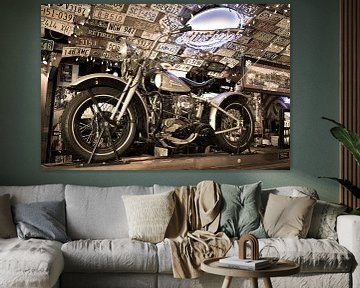 Motor Harley Davidson Liberator by Inge van den Brande