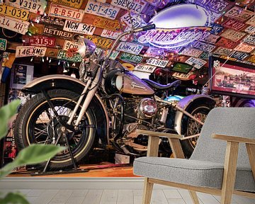 Motor, Harley Davidson Liberator van Inge van den Brande