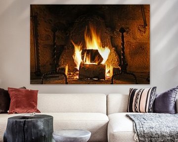 Fireplace by Judith Cool