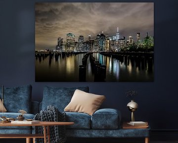 Skyline, Manhattan, New York City van Eddy Westdijk