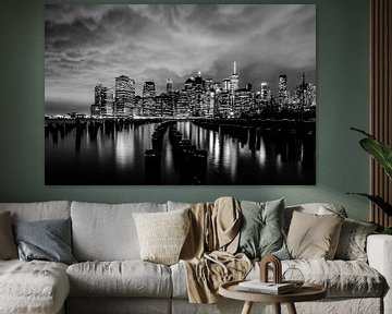 Skyline Lower Manhattan, New York City von Eddy Westdijk