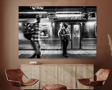 Subway Manhattan New York City van Eddy Westdijk