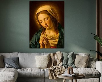 Biddende Maria, (naar) Sassoferrato
