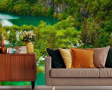 Blick auf die Plitvicer Seen von Daniela Beyer