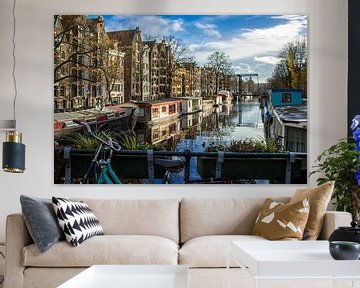 Brouwersgracht Amsterdam, Herfst von Lotte Klous