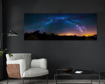 Panorama foto van de Melkweg