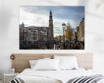 Amsterdam Stad, Westerkerk von Lotte Klous