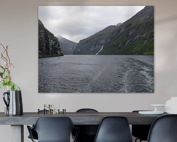 genadeloos Geirangerfjord, Noorwegen