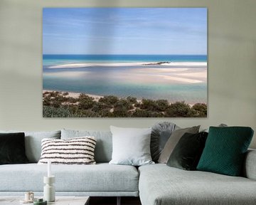 Cacela Velha - Paradijselijk strand - Portugal van Jacqueline Lemmens