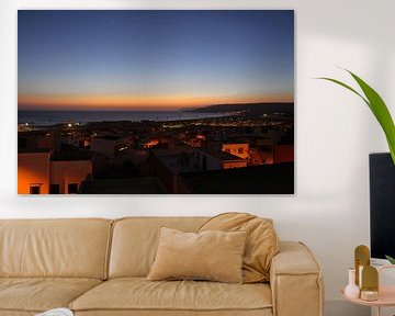 Zonsondergang Tamraght Marokko van Andrew Chang