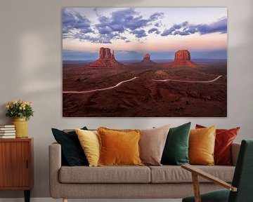 Monument Valley, Three Mittens van Sander Sterk