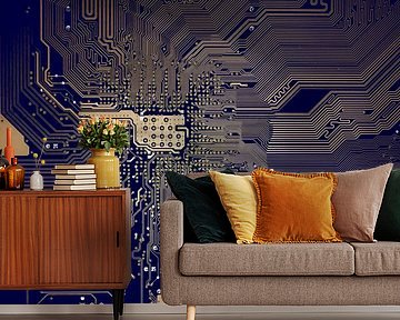 Motherboard Architecture Blue