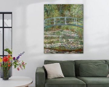 De Japanse brug en de waterlelies, Claude Monet