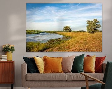 Malerisches Bild des niederländischen Nationalparks De Biesbosch von Ruud Morijn