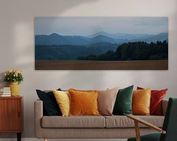 pastellfarbene Berge von Marika Rentier